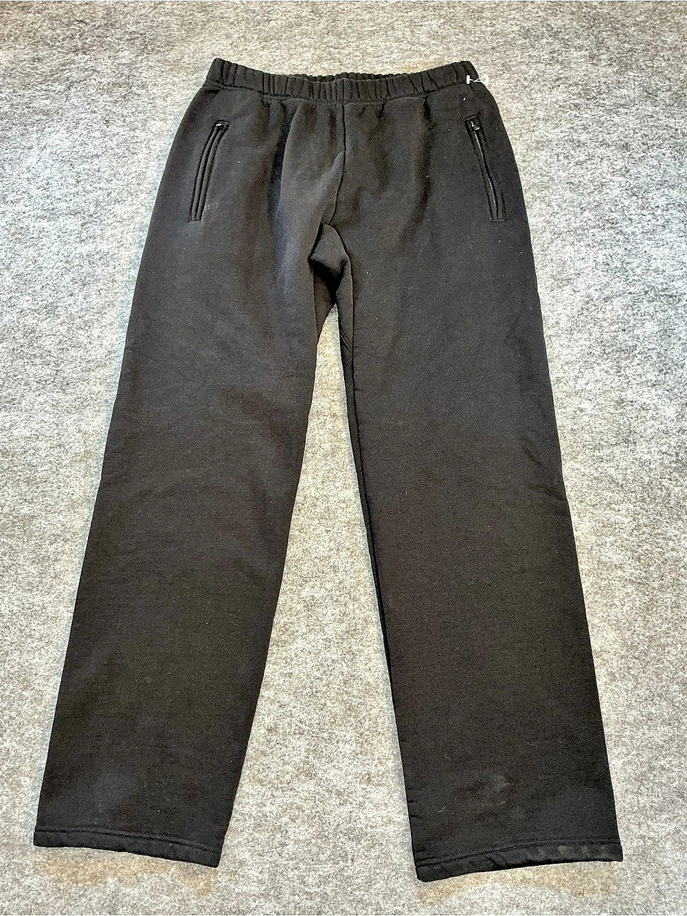 khy Black Jogger Casual Cotton Sweatpants Size Small